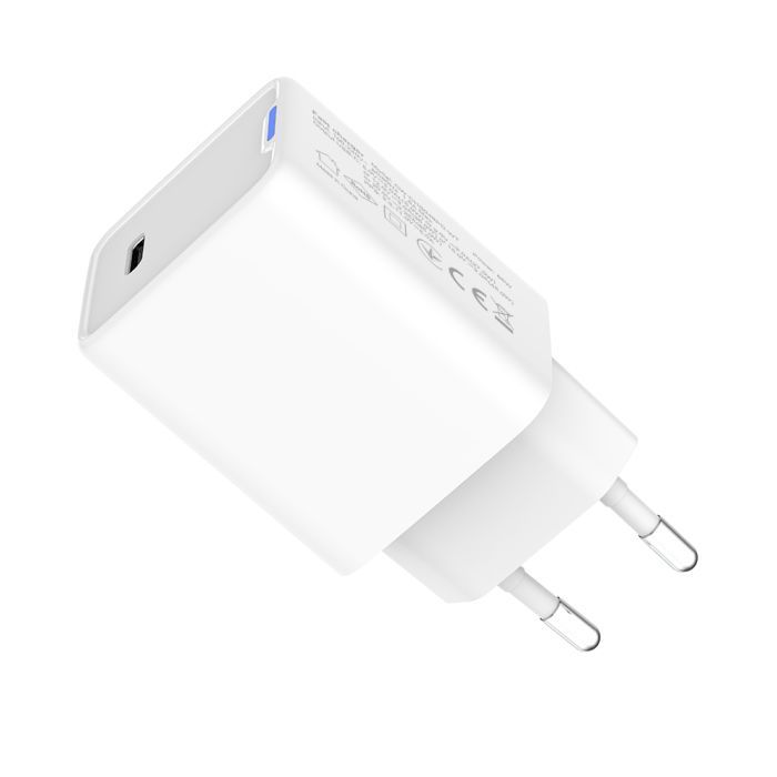 Зарядное устройство ColorWay GaN Mini 65W PD Port PPS USB-C white (CW-CHS049PD-WT) изображение 2