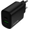 Зарядное устройство Canyon OnCharge 200 20W 1xPD 1xQC EU Black (CNE-CHA200-31)