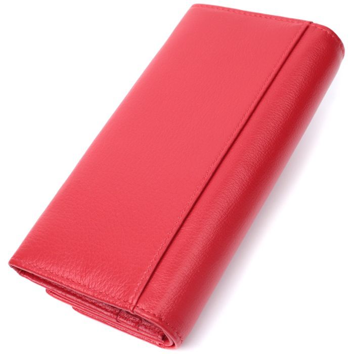 Гаманець ST Leather З натуральної шкіри Червоний (22695) зображення 2
