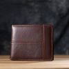 Кошелек Vintage Из натуральной кожи Коричневый (22888) изображение 8