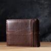 Кошелек Vintage Из натуральной кожи Коричневый (22888) изображение 9
