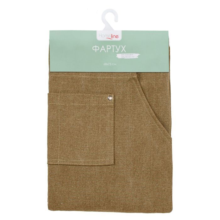 Фартук Home Line Canvas (оливковый) 68x80 см (182781) изображение 5