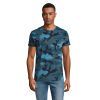 Футболка Sol's Camo men синій камо XL (01188536XL)