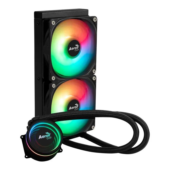 Система рідинного охолодження AeroCool Oasis L240 Black (ACLA-OA24117.11) зображення 2