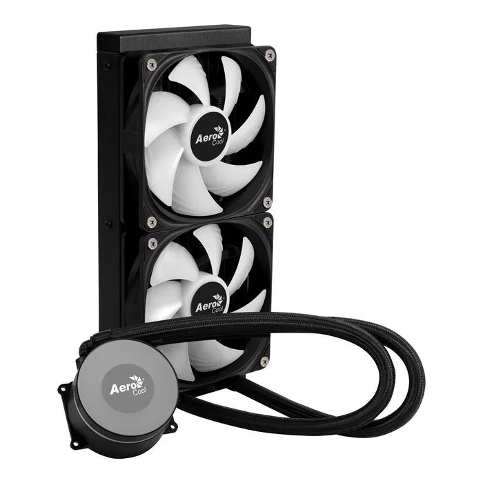 Система рідинного охолодження AeroCool Oasis L240 Black (ACLA-OA24117.11) зображення 3