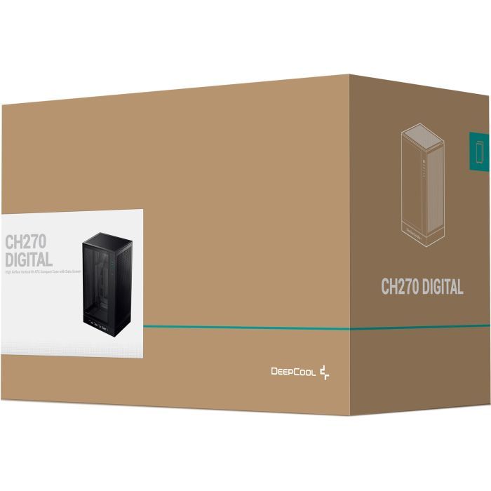 Корпус Deepcool CH270 DIGITAL изображение 11