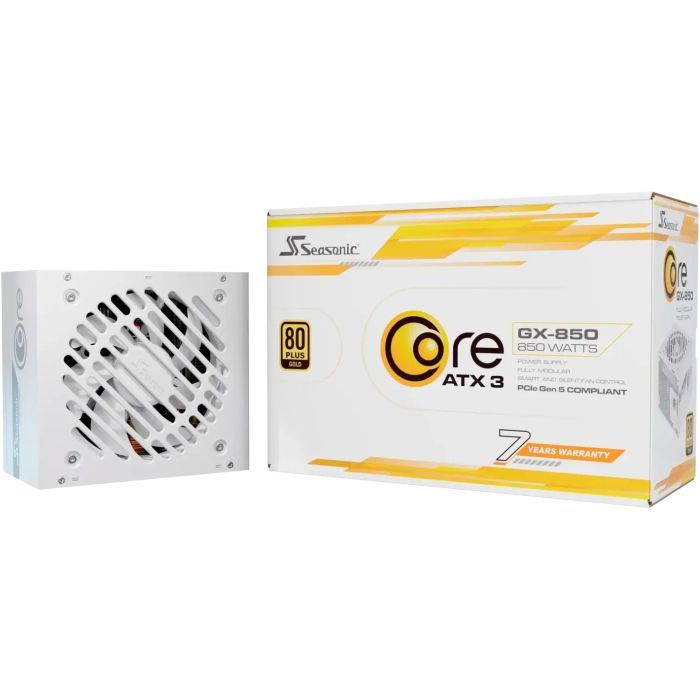 Блок питания Seasonic 850W CORE GX-850-ATX31 WHT (CORE GX-850-ATX31 WHITE) изображение 10