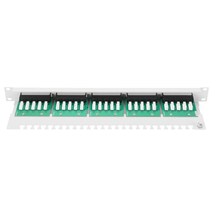 Патч-панель 19" 25xRJ-45 UTP cat.3, 1U Digitus (DN-91325-1) изображение 2