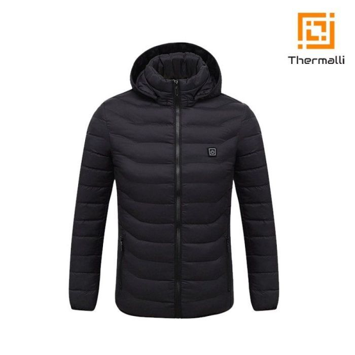 Куртка с подогревом Thermalli Chamonix чорний XL (10880001XL)