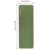 Туристический коврик Naturehike CNK2450WS014 186х58х8 см зелений (6976023926808) изображение 4
