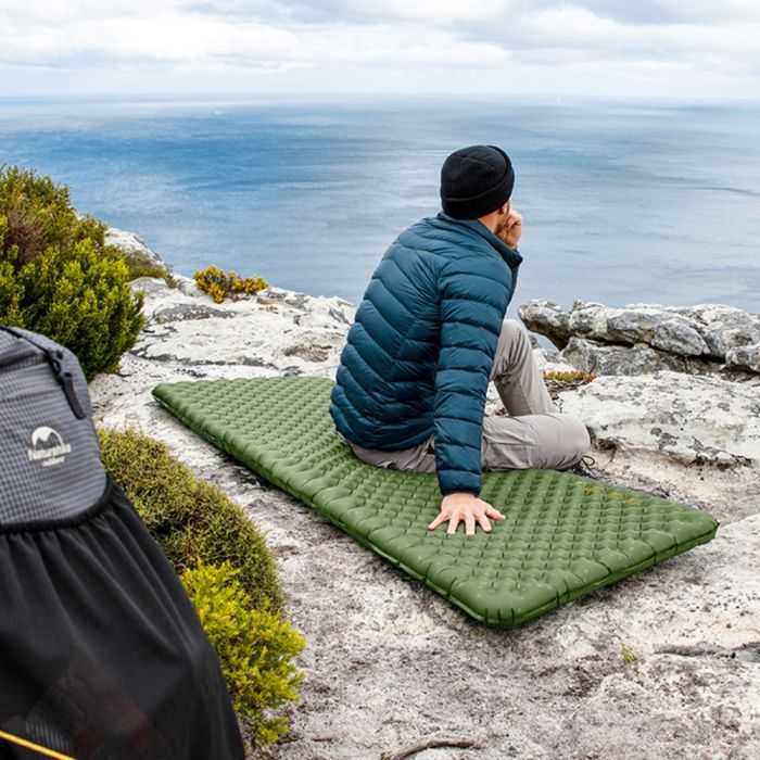 Туристический коврик Naturehike CNK2450WS014 186х58х8 см зелений (6976023926808) изображение 9