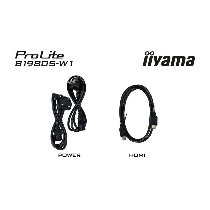 Монитор iiyama B1980S-W1 изображение 11