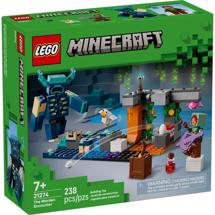 Конструктор LEGO Minecraft Встреча с Защитником (21274)