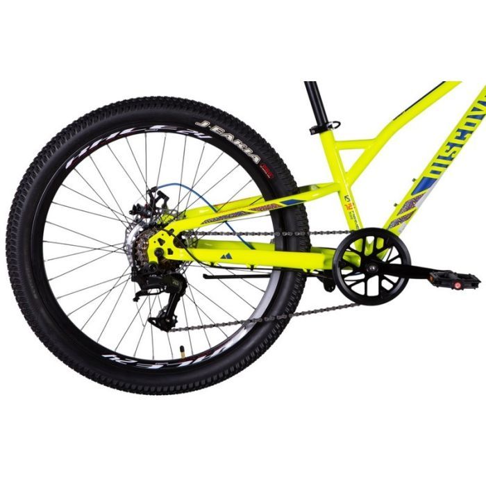 Велосипед Discovery 24" FLINT DD рама-12" ST 2025 жовто-синій (OPS-DIS-24-360) зображення 3