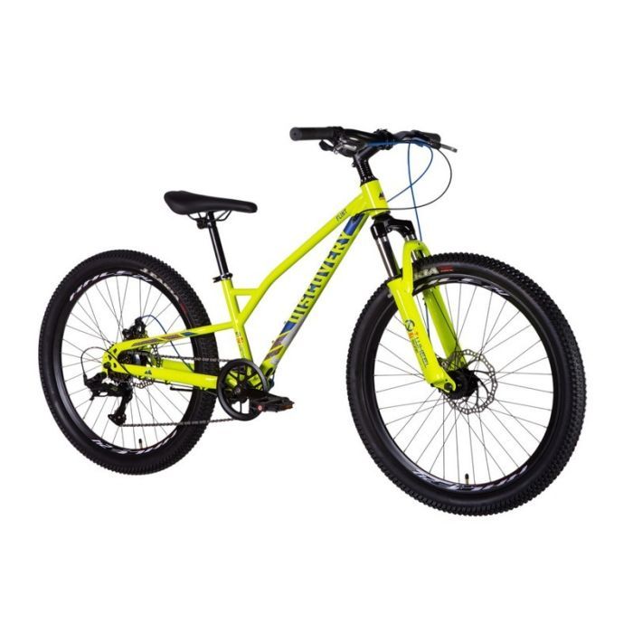 Велосипед Discovery 24" FLINT DD рама-12" ST 2025 жовто-синій (OPS-DIS-24-360) зображення 5