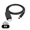 Кабель питания USB to DC 5.5x2.1 9V 0.8m Armorstandart (ARM65662)