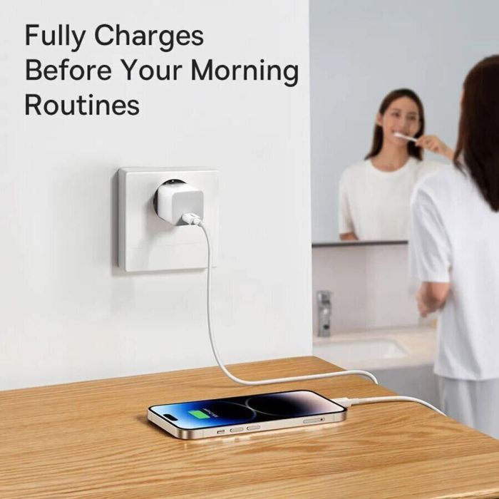 Зарядное устройство Baseus Super Si quick charger IC 30W white (CCSUP-J02) изображение 12
