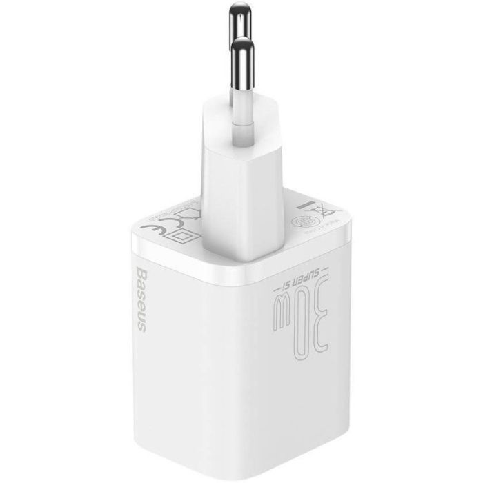 Зарядное устройство Baseus Super Si quick charger IC 30W white (CCSUP-J02) изображение 3