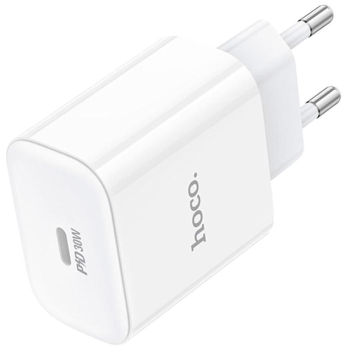 Зарядний пристрій HOCO C76A Pro Majestic USB-C PD30W White (6942007616300) зображення 2