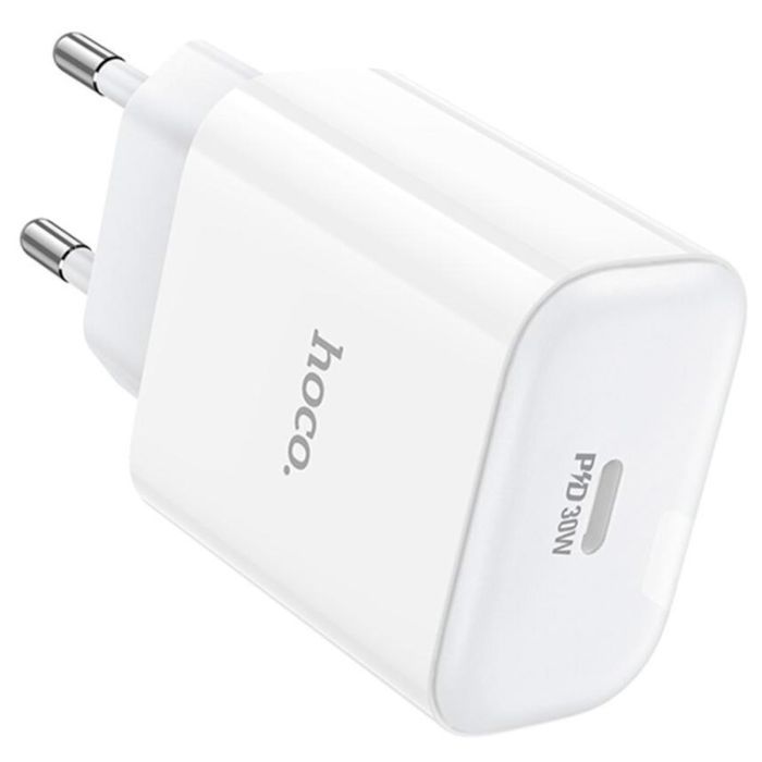 Зарядний пристрій HOCO C76A Pro Majestic USB-C PD30W White (6942007616300) зображення 3