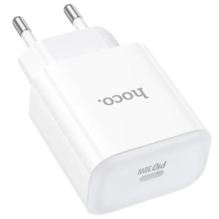 Зарядний пристрій HOCO C76A Pro Majestic USB-C PD30W White (6942007616300) зображення 4