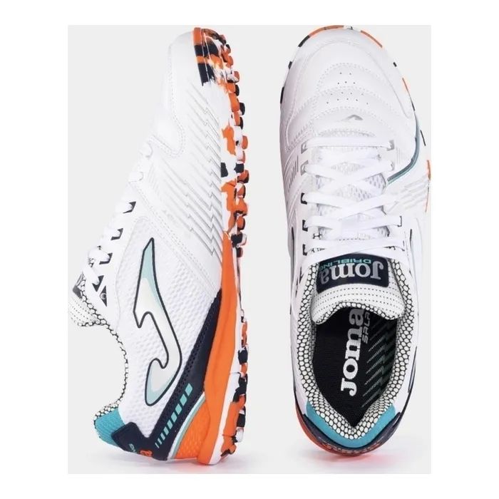 Сороконожки Joma Dribling DRIW2432TF білий, помаранчевий 44 (8445954832383) изображение 4