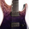 Электрогитара ESP E-II M-II 7NT HS Purple Natural Fade изображение 4