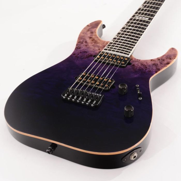 Электрогитара ESP E-II M-II 7NT HS Purple Natural Fade изображение 5