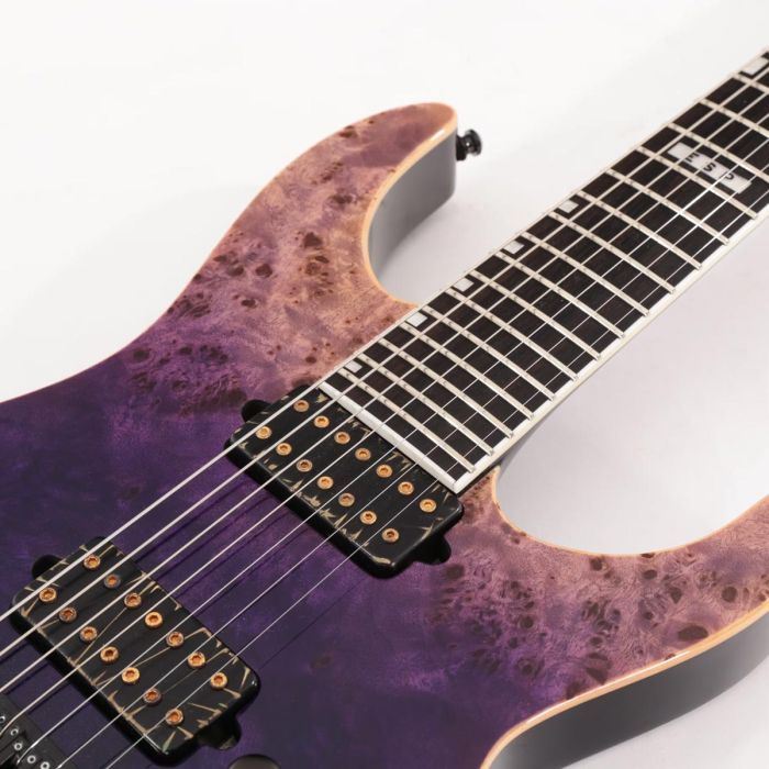 Электрогитара ESP E-II M-II 7NT HS Purple Natural Fade изображение 7