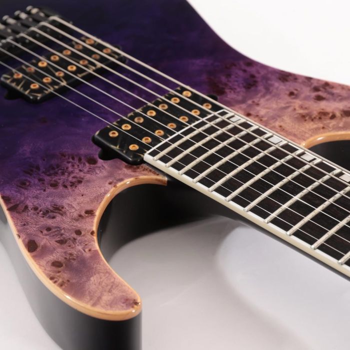 Электрогитара ESP E-II M-II 7NT HS Purple Natural Fade изображение 8