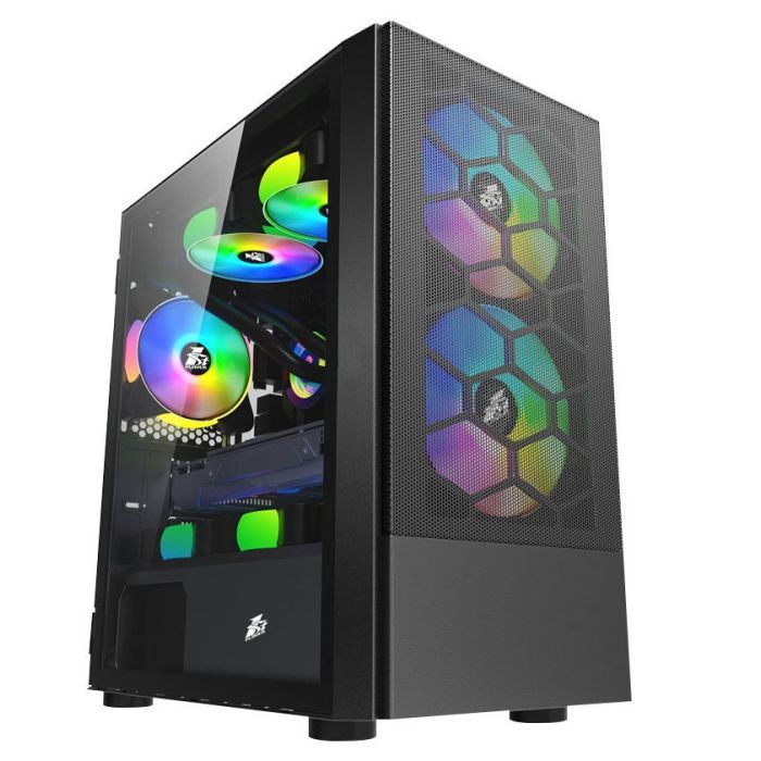 Корпус для ПК 1stPlayer X4-M-BK-2F1P-1F1 изображение 2