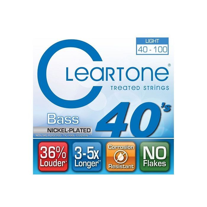 Струны для гитары Cleartone Bass Nickel-Plated Light (40-100) (6440) изображение 2