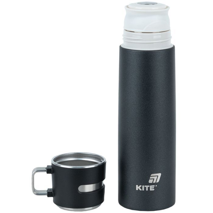 Термос Kite 500 мл чорний (K25-1224-1) изображение 2