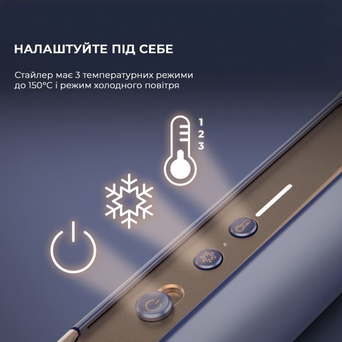 Стайлер Cecotec RitualCare Air Lisse 2in1 Blue (A01_EU01_100159) изображение 6