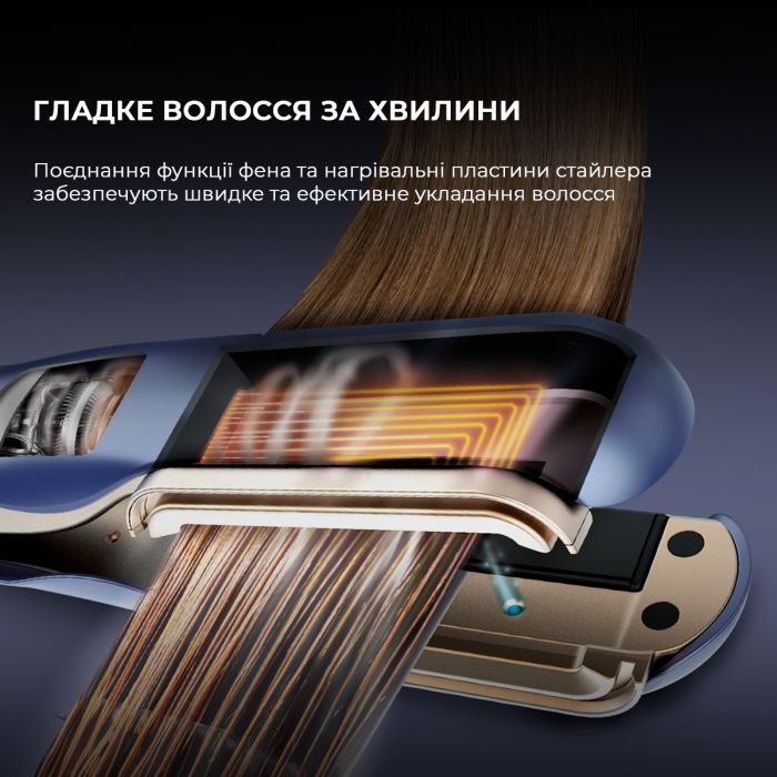 Стайлер Cecotec RitualCare Air Lisse 2in1 Blue (A01_EU01_100159) изображение 7