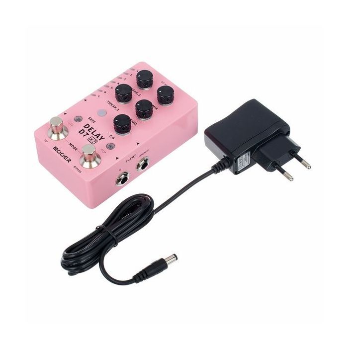 Педаль эффектов Mooer D7 X2 Delay изображение 10