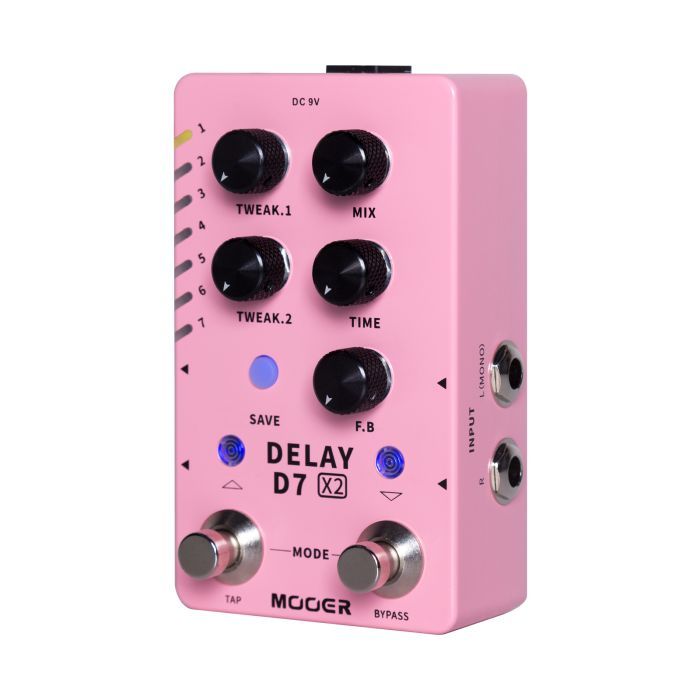 Педаль эффектов Mooer D7 X2 Delay изображение 6