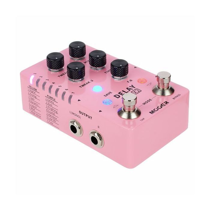 Педаль эффектов Mooer D7 X2 Delay изображение 7