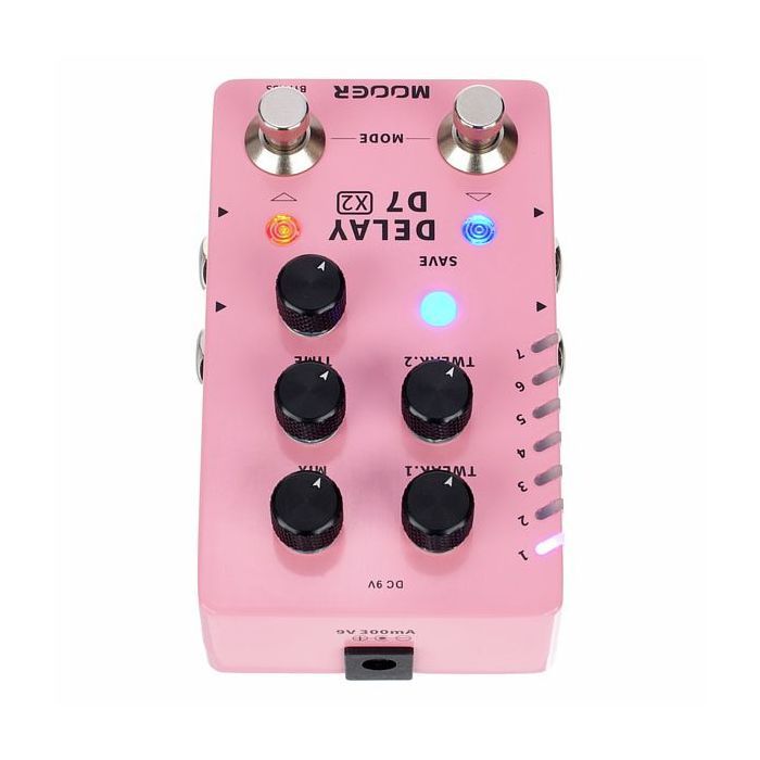 Педаль эффектов Mooer D7 X2 Delay изображение 9