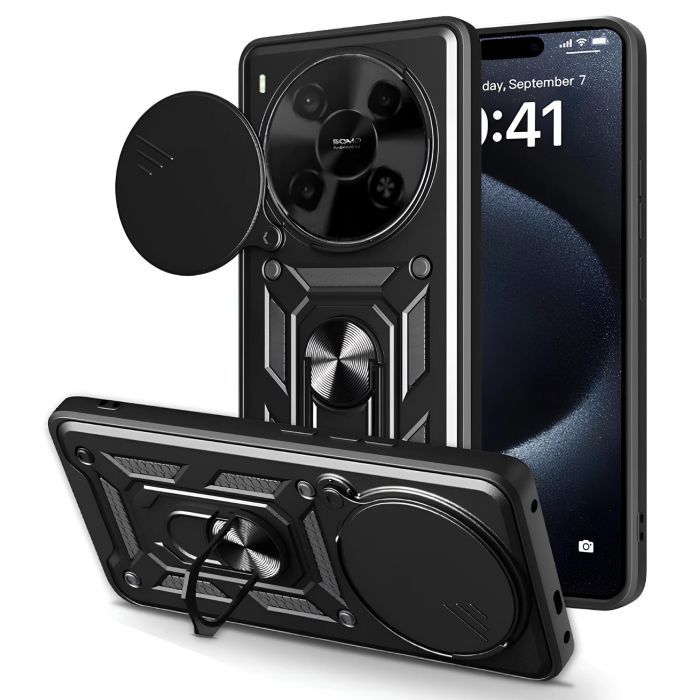 Чохол до мобільного телефона BeCover Military Nubia V70 Max Black (713535) зображення 6