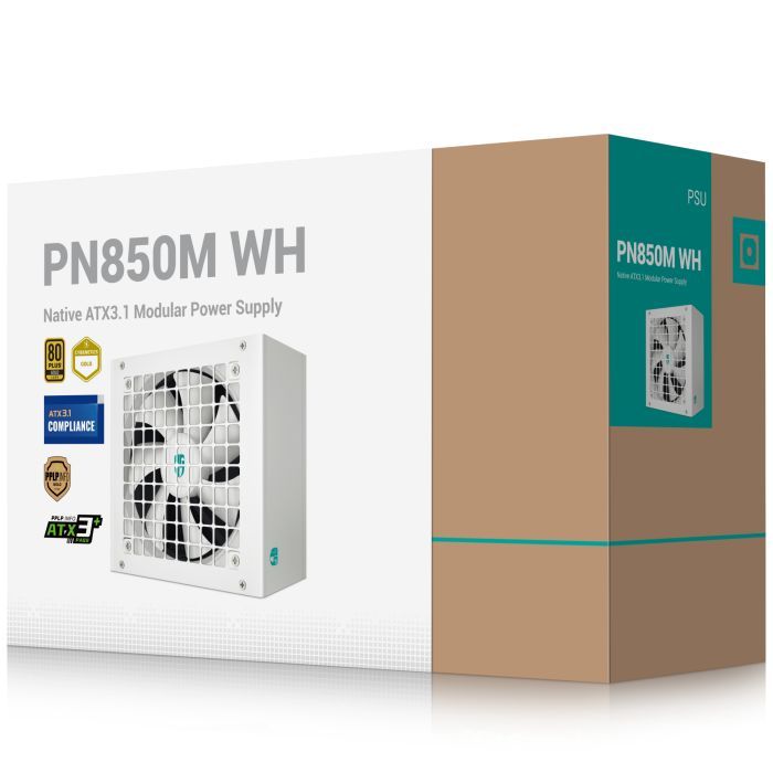 Блок питания Deepcool 850W PN850M White GamerStorm (R-PN850M-FC0W-JGEU) изображение 10
