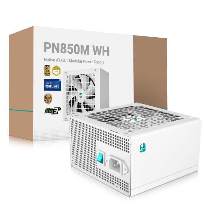 Блок питания Deepcool 850W PN850M White GamerStorm (R-PN850M-FC0W-JGEU) изображение 9