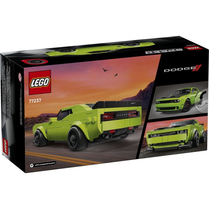 Конструктор LEGO Speed Champions Спортивний автомобіль Dodge Challenger SRT Hellcat (77237) зображення 7