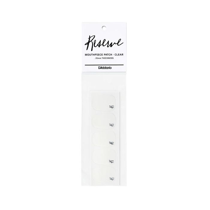 Наклейки для мундштука D'Addario Reserve Mouthpiece Patches (Clear) (RMP01C)