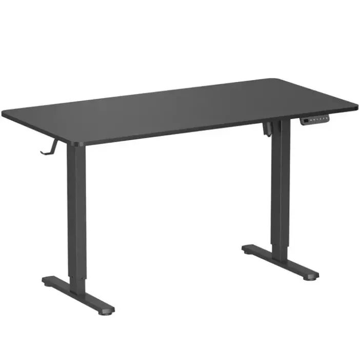 Компьютерный стол OfficePro ODE1470DW Dark Wood/Black (ODE1470DW)