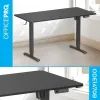 Компьютерный стол OfficePro ODE1470B Black (ODE1470B) изображение 3