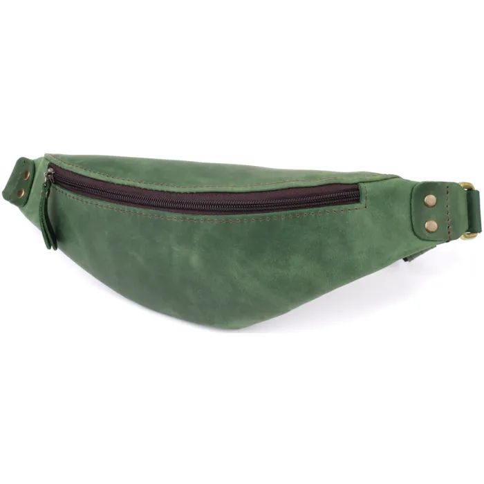 Сумка Shvigel Из натуральной кожи Зеленая (23133)