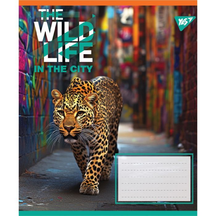 Тетрадь Yes The wild in the city А5 48 листов линия (767769) изображение 5