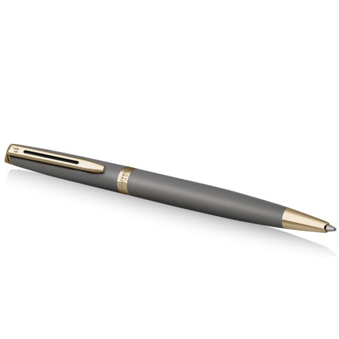 Ручка кулькова Waterman HEMISPHERE Metallic Stone Grey GT BP (22 091) зображення 2