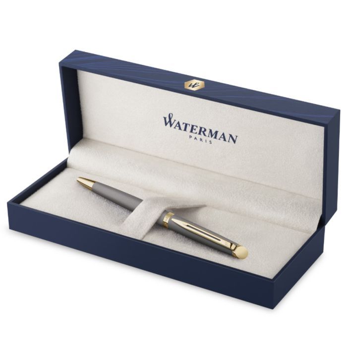 Ручка кулькова Waterman HEMISPHERE Metallic Stone Grey GT BP (22 091) зображення 3